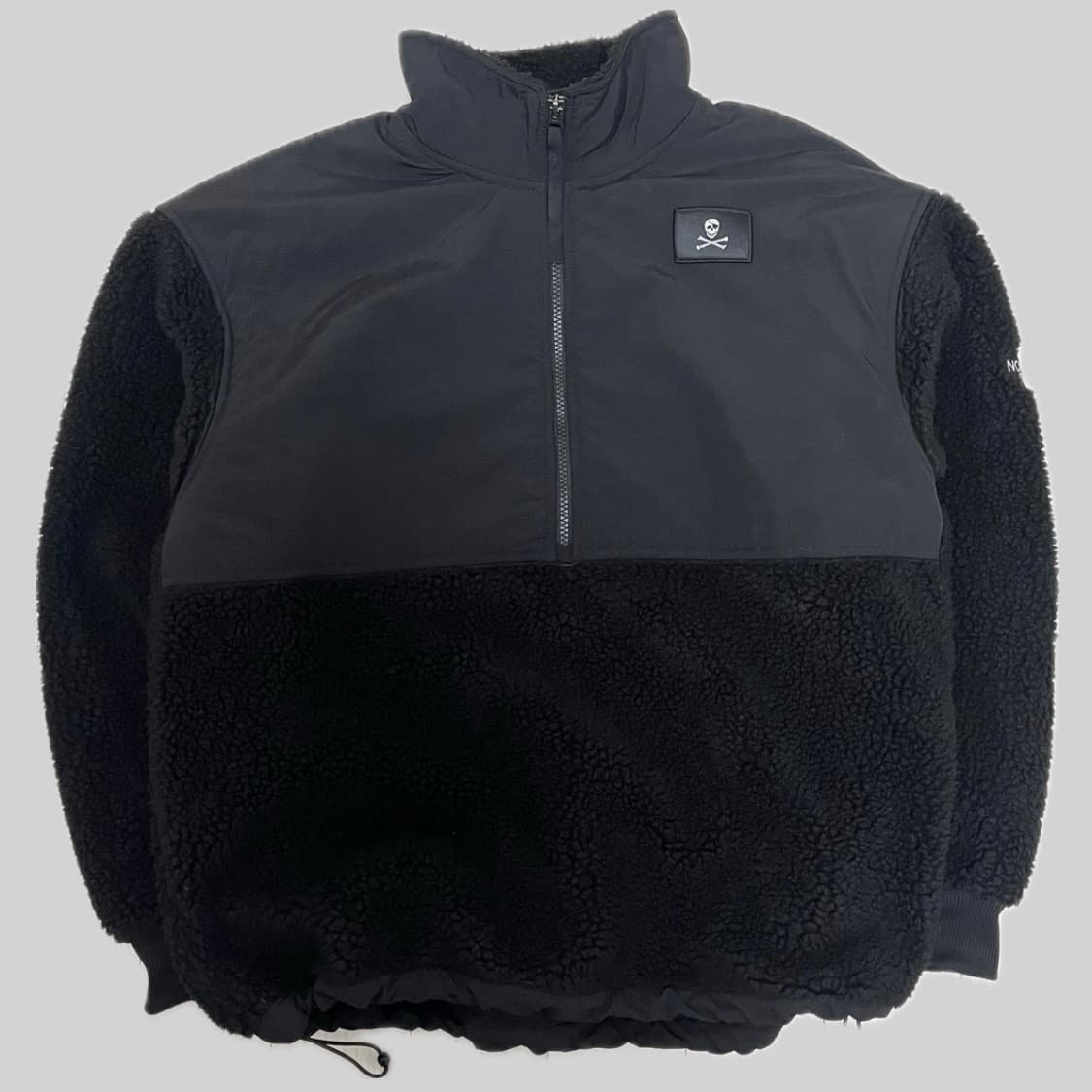 새상품 노스페이스 뽀글이 반집업 양털 하프집업 100 L 블랙 후리스 상품이미지2