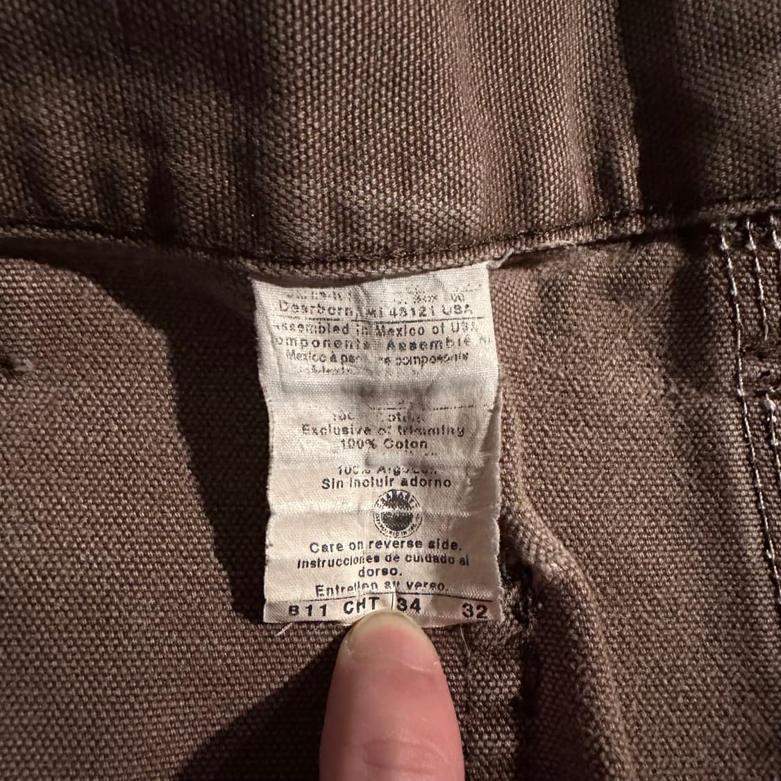 빈티지 칼하트 B11 카펜터 팬츠 상품이미지5