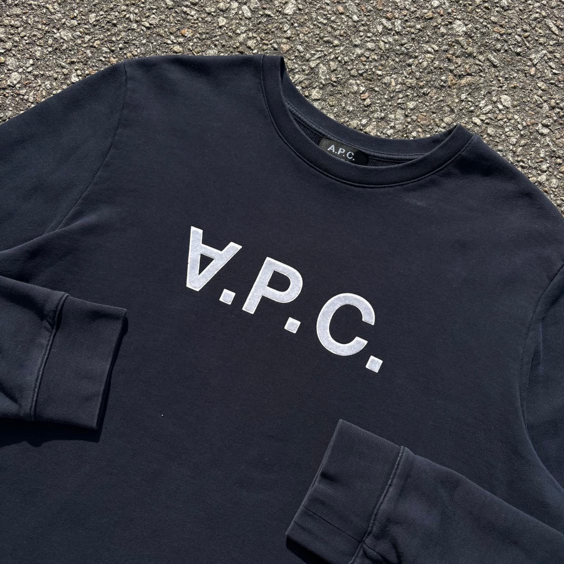 A.P.C 아페쎄 이니셜 로고 스웻셔츠 상품이미지3
