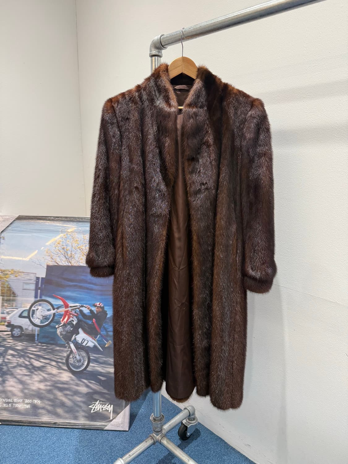 통밍크 코트 상품이미지1