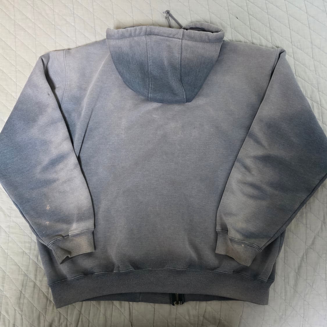 [XL] 빈티지 칼하트 트래쉬드 하드 썬페이드 후드집업 상품이미지5