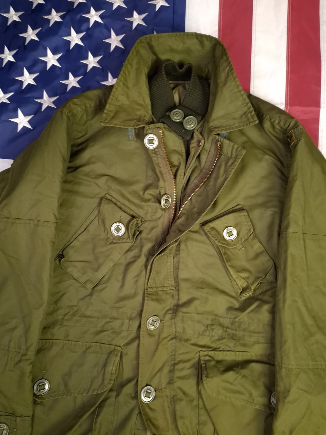 오리지날 70's 구형 캐나다군 콜드파카 상품이미지2