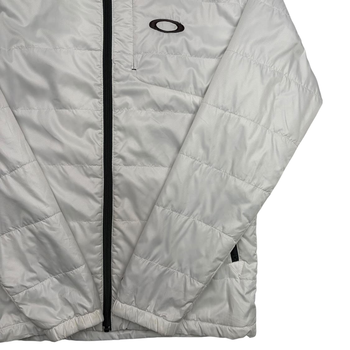 오클리 빈티지 화이트 경량패딩 M 상품이미지3