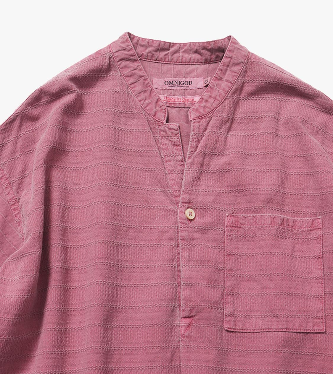 OMNIGOD - PIGMENT JACQUARD ORIENT SHIRT 상품이미지3