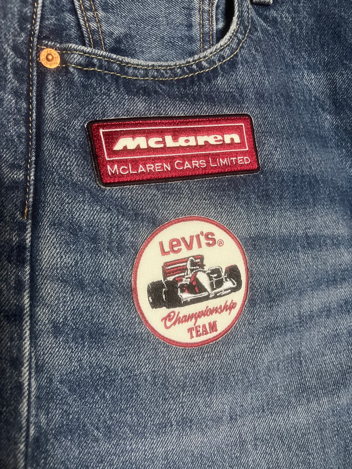 (34/32)리바이스 맥라렌 콜라보 501 상품이미지7