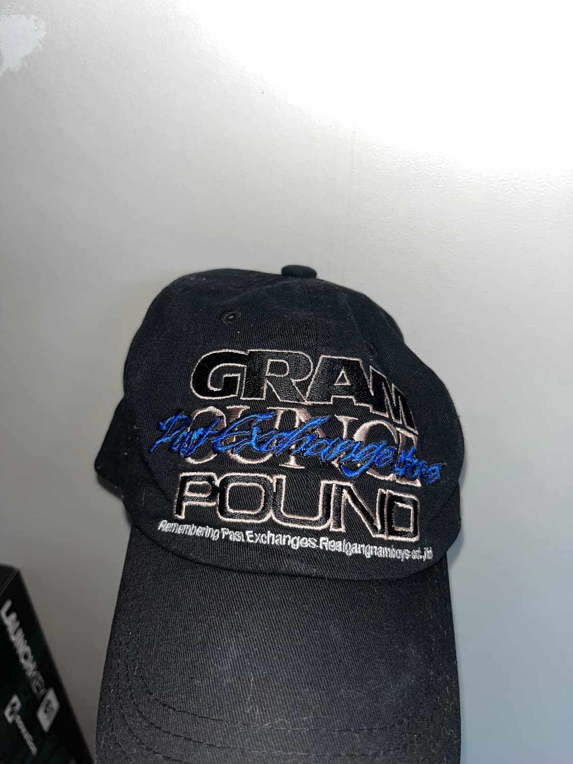 그램아운스파운드 볼캡 블랙 상품이미지1