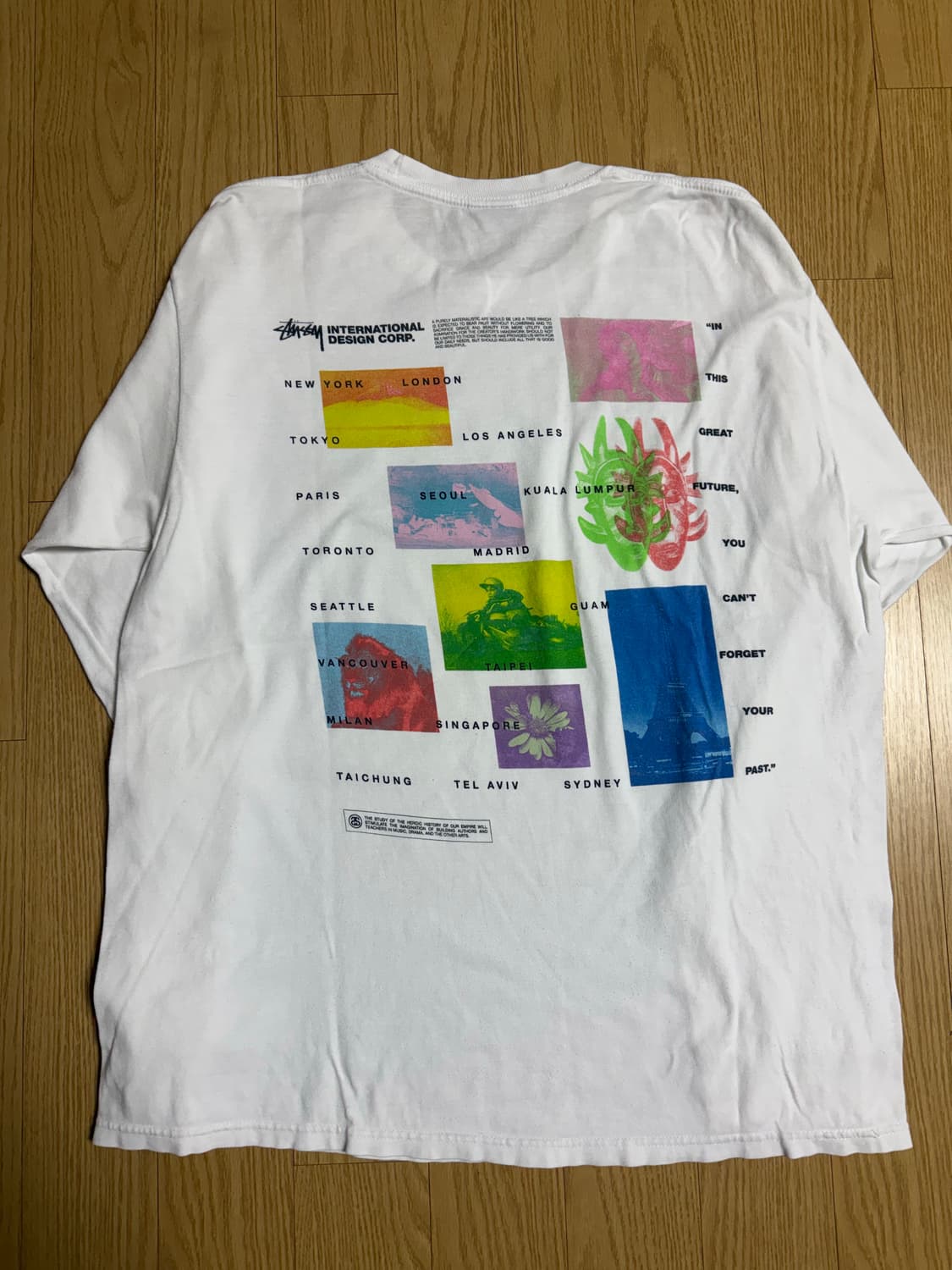 [L]스투시 인터네셔널 디자인 롱 슬리브 상품이미지2