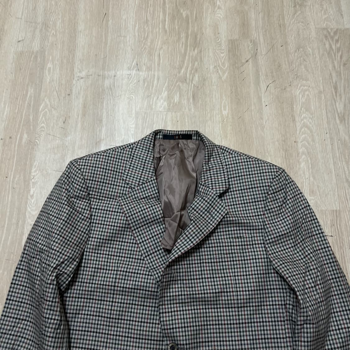 닥스 남성 클래식 체크 정장 자켓 L/100  상품이미지2