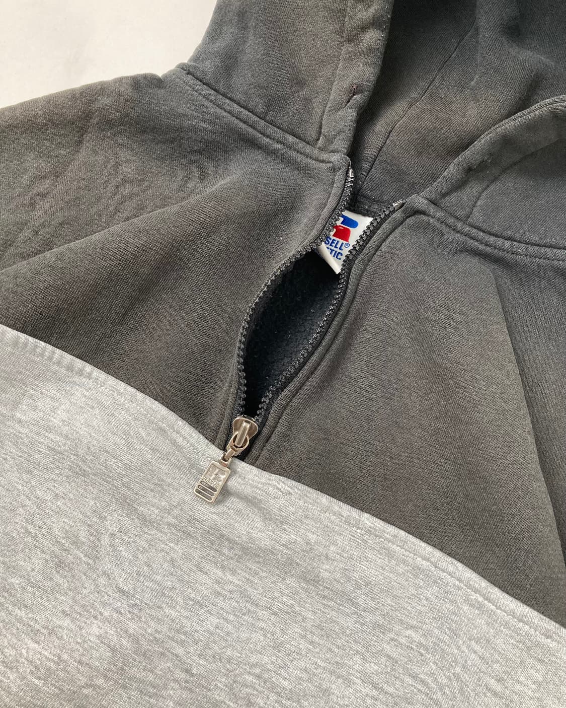 90s Russell Quarter Zip Hoodie 상품이미지7