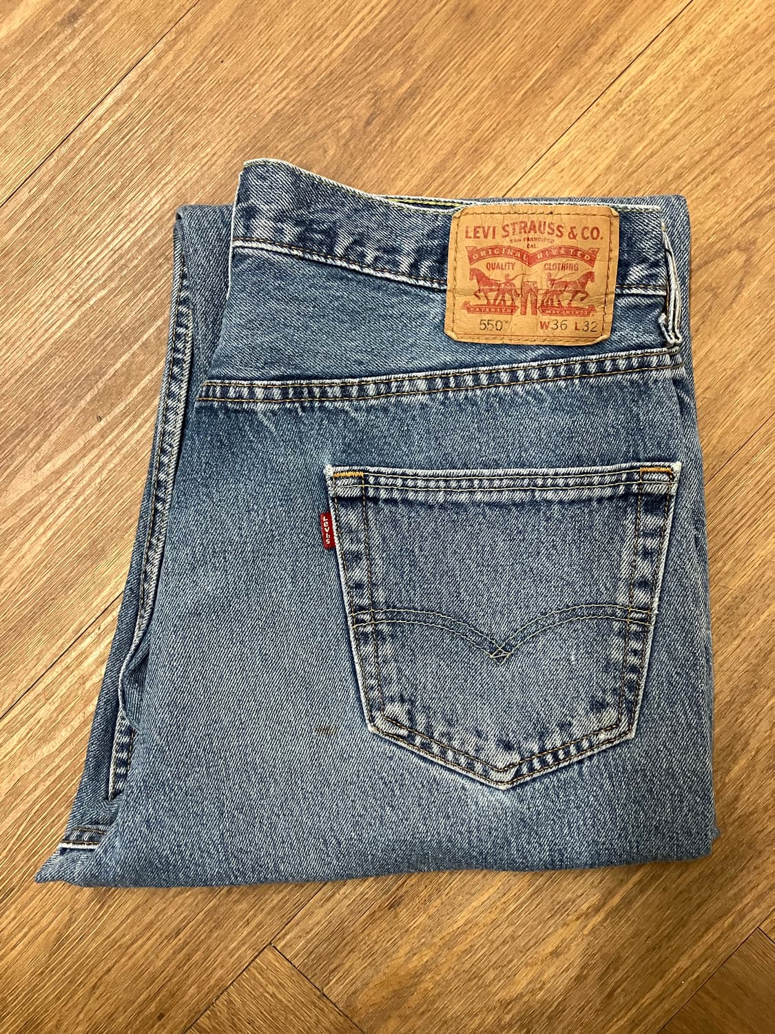 N169 리바이스 550 데님팬츠 청바지 상품이미지1