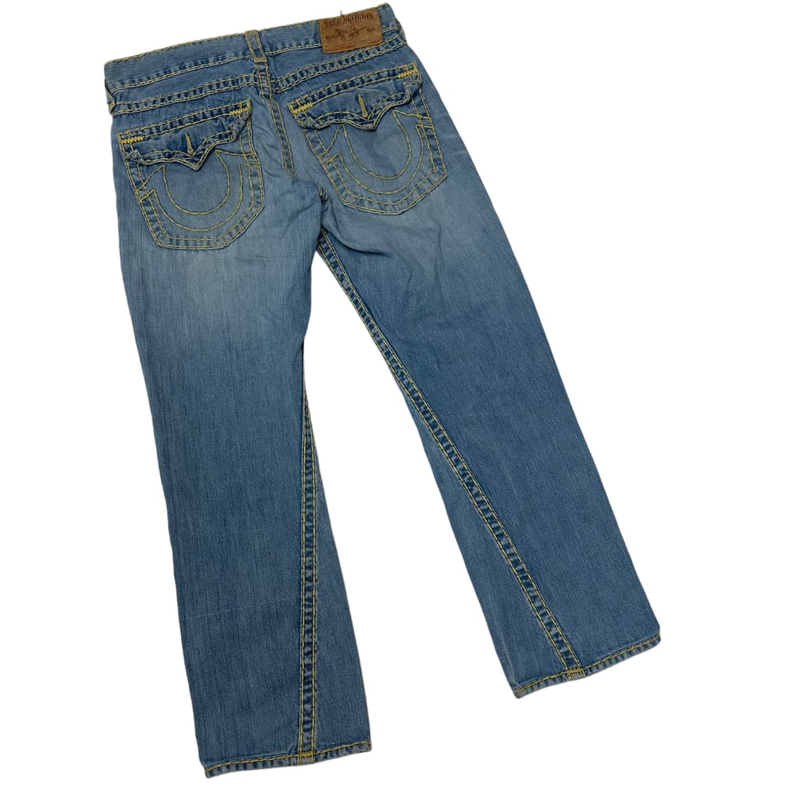 트루릴리전 옐로우 스티치 조이슈퍼티 워싱데님진 32 상품이미지3