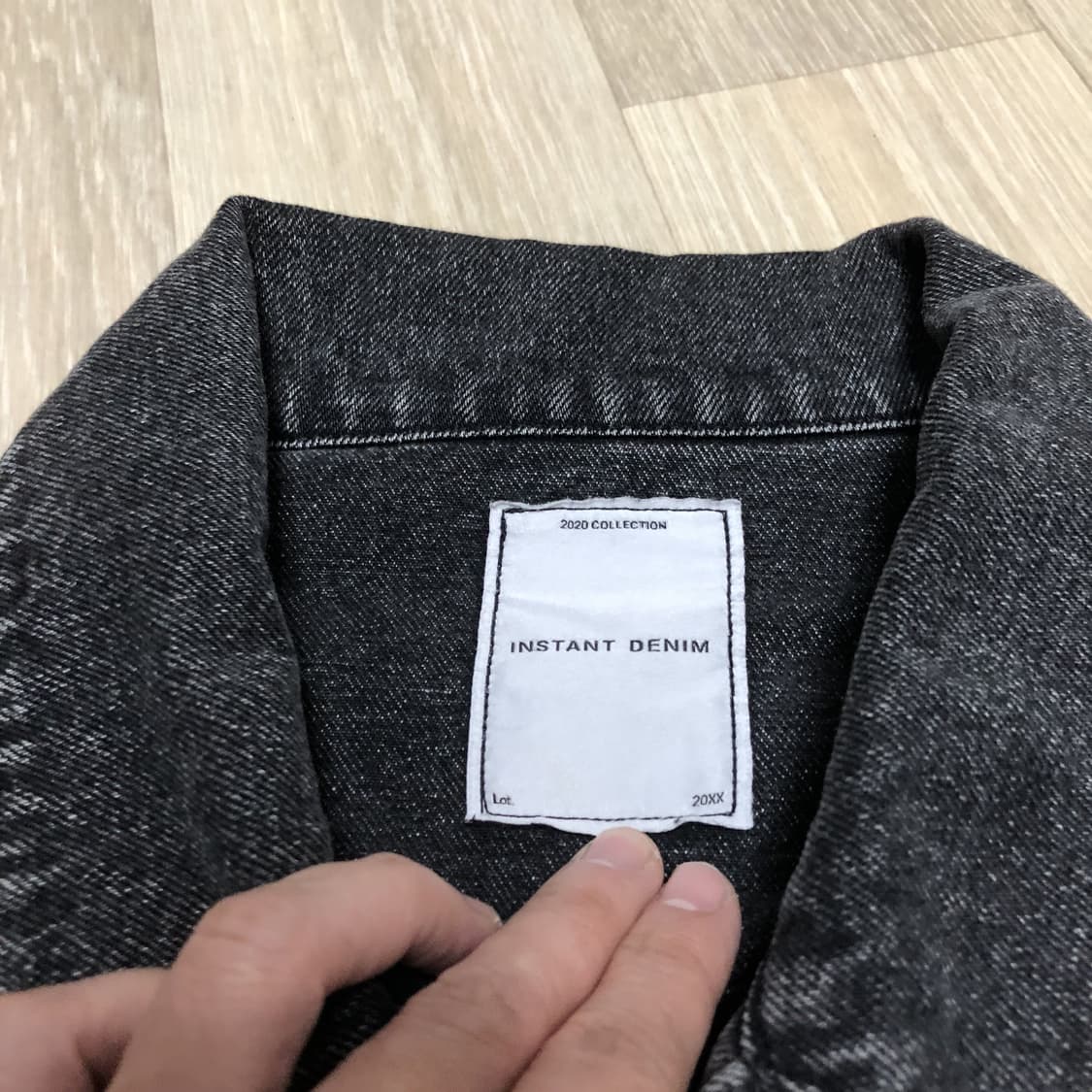 (L) 브랜디드 BRANDED 2001 슬로우 워커 데님 블랙 흑청자켓 상품이미지4