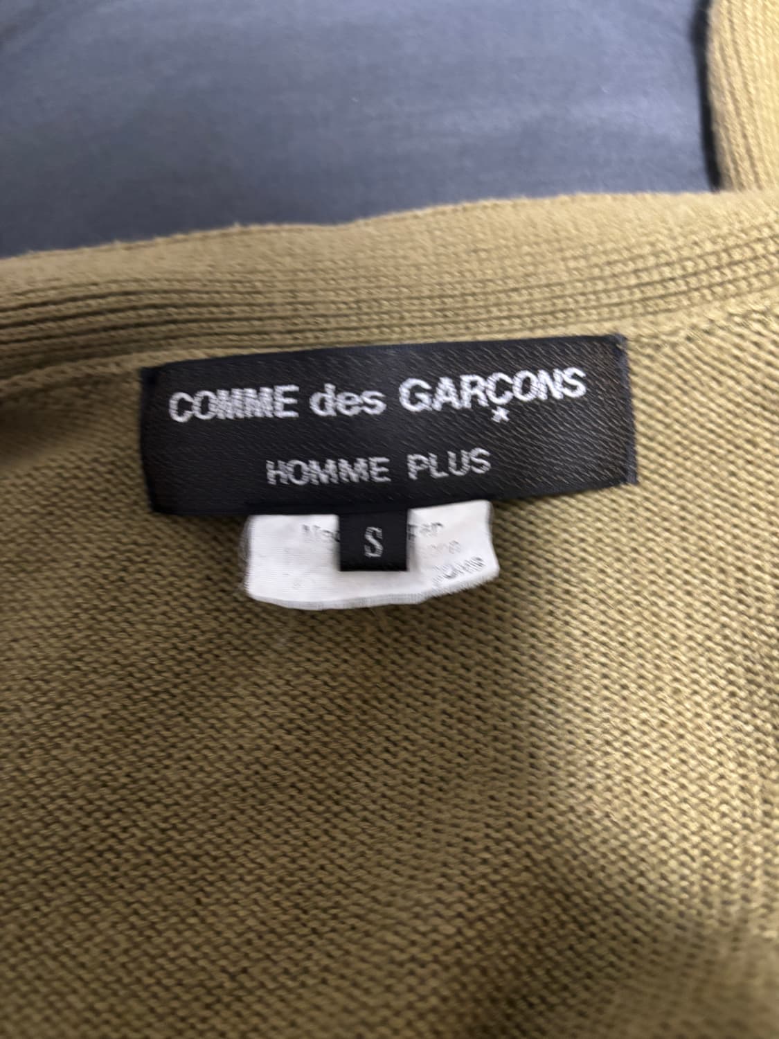 빈티지 꼼데가르송 옴므 가디건 상품이미지4