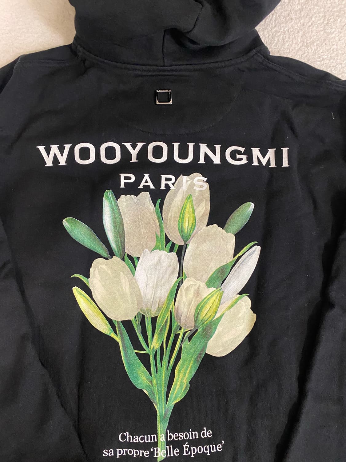 우영미 플라워 후드티 46 상품이미지2