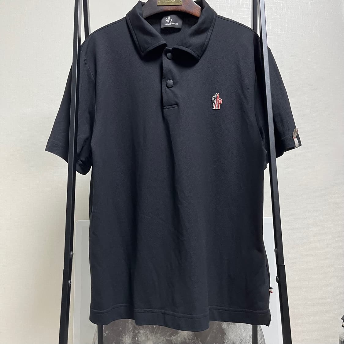 정품 M) 25SS 몽클레어 그래노블 나일론 피케 카라 티셔츠 상품이미지1