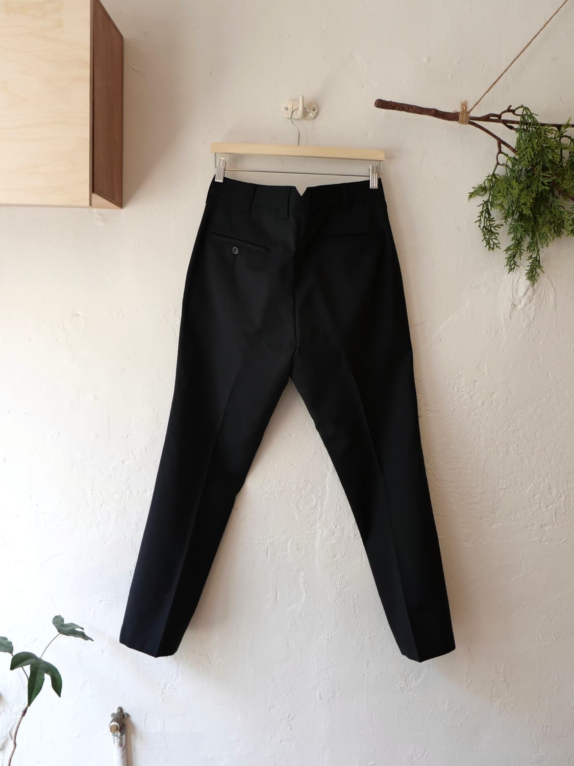 준야 와타나베 울 슬랙스 팬츠 상품이미지2