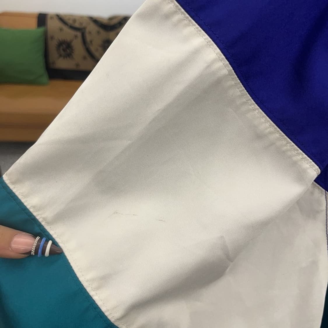 미첼앤네스 올드스쿨 레트로 키치 샬럿호네츠 바시티 자켓 XL C07859 상품이미지7