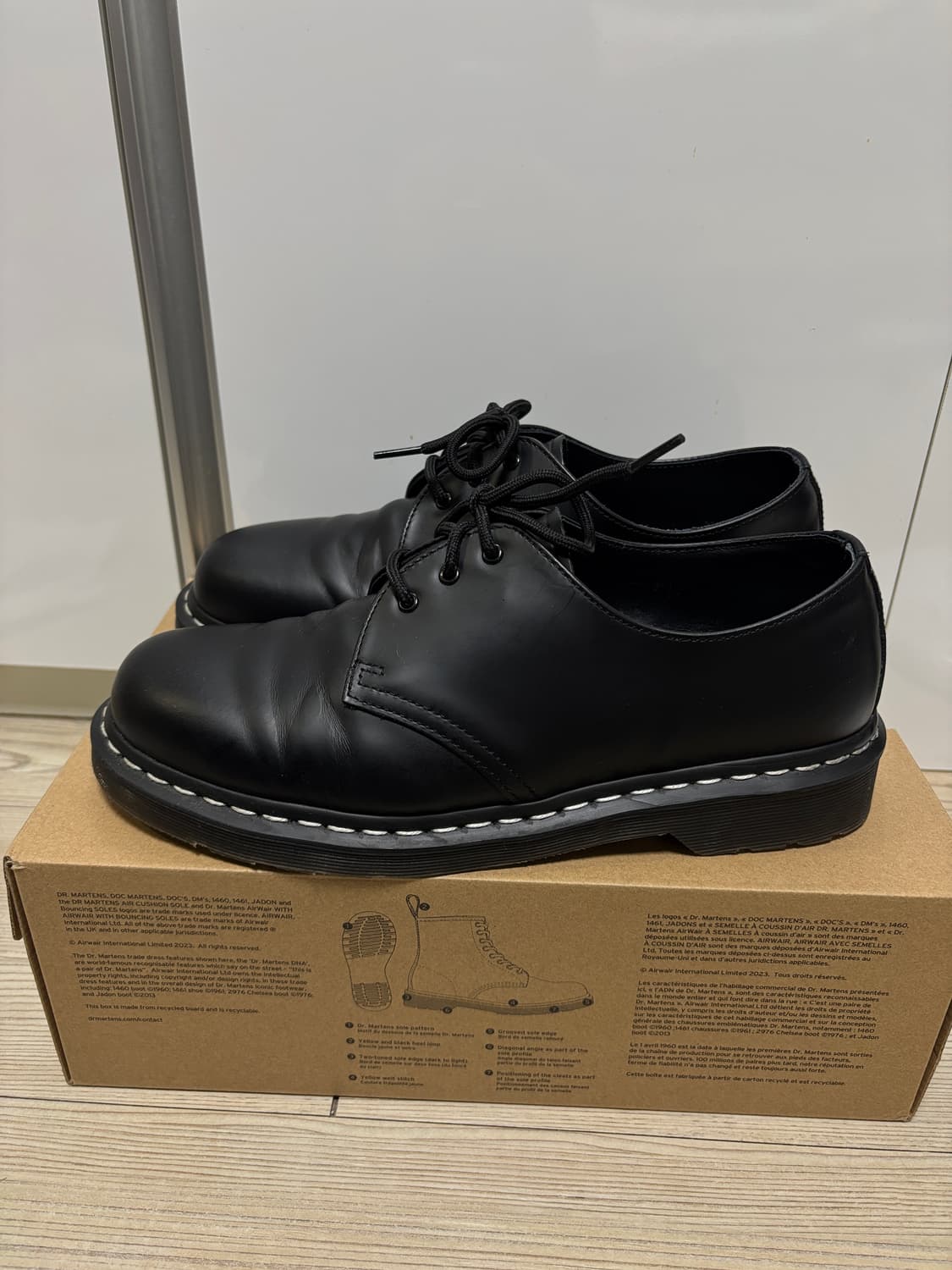 [280] 닥터마틴 1461 화이트 스티치 상품이미지2