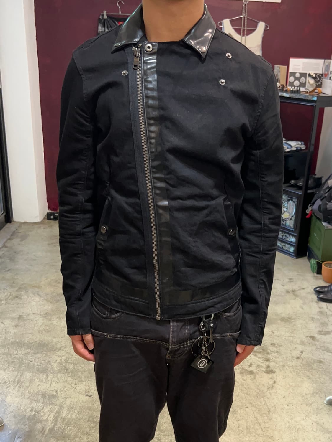 Armani Exchange (아르마니 익스체인지) 더블 라이더 자켓 상품이미지4