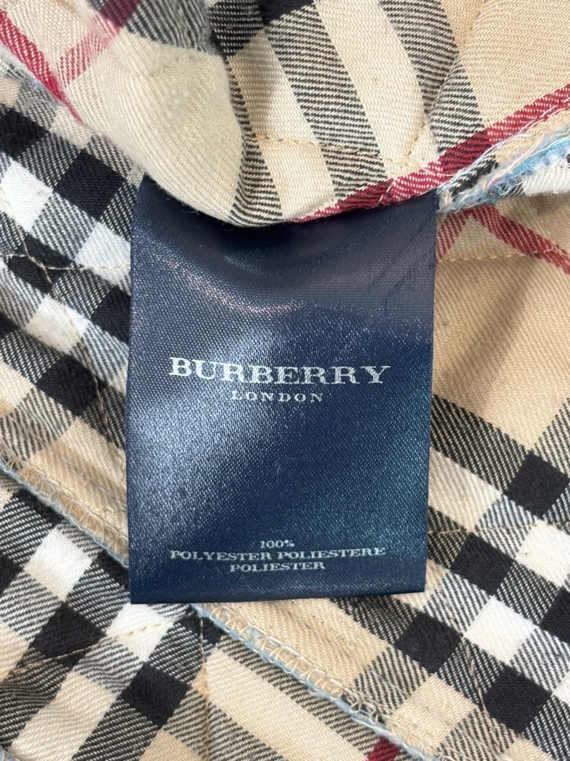Vintage Burberry Quilting Junper 상품이미지7