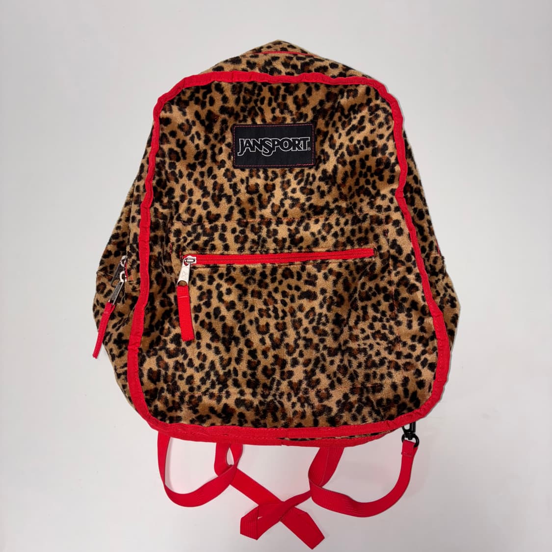 잔스포츠 레오파드 호피 도트 리버시블 백팩 상품이미지1