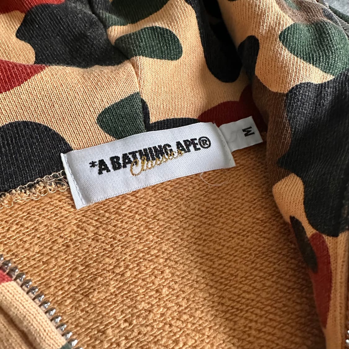 베이프 A Bathing Ape 카모 후드  상품이미지2