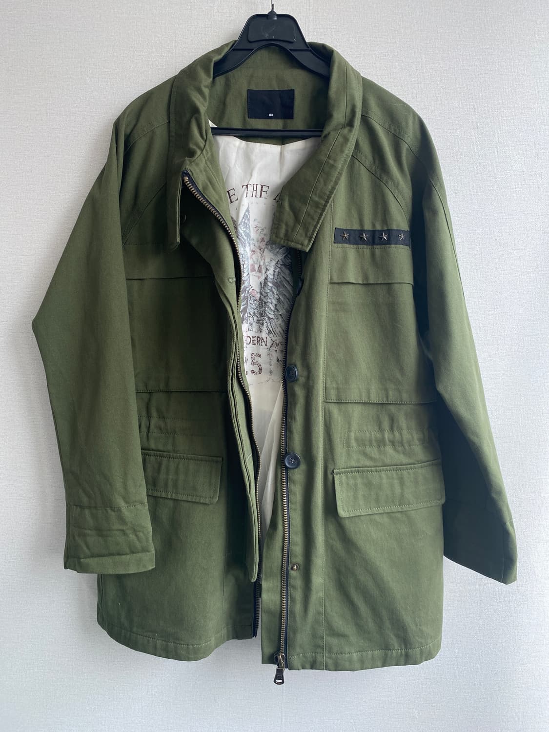 UGIZ 카키 야상 점퍼 상품이미지8