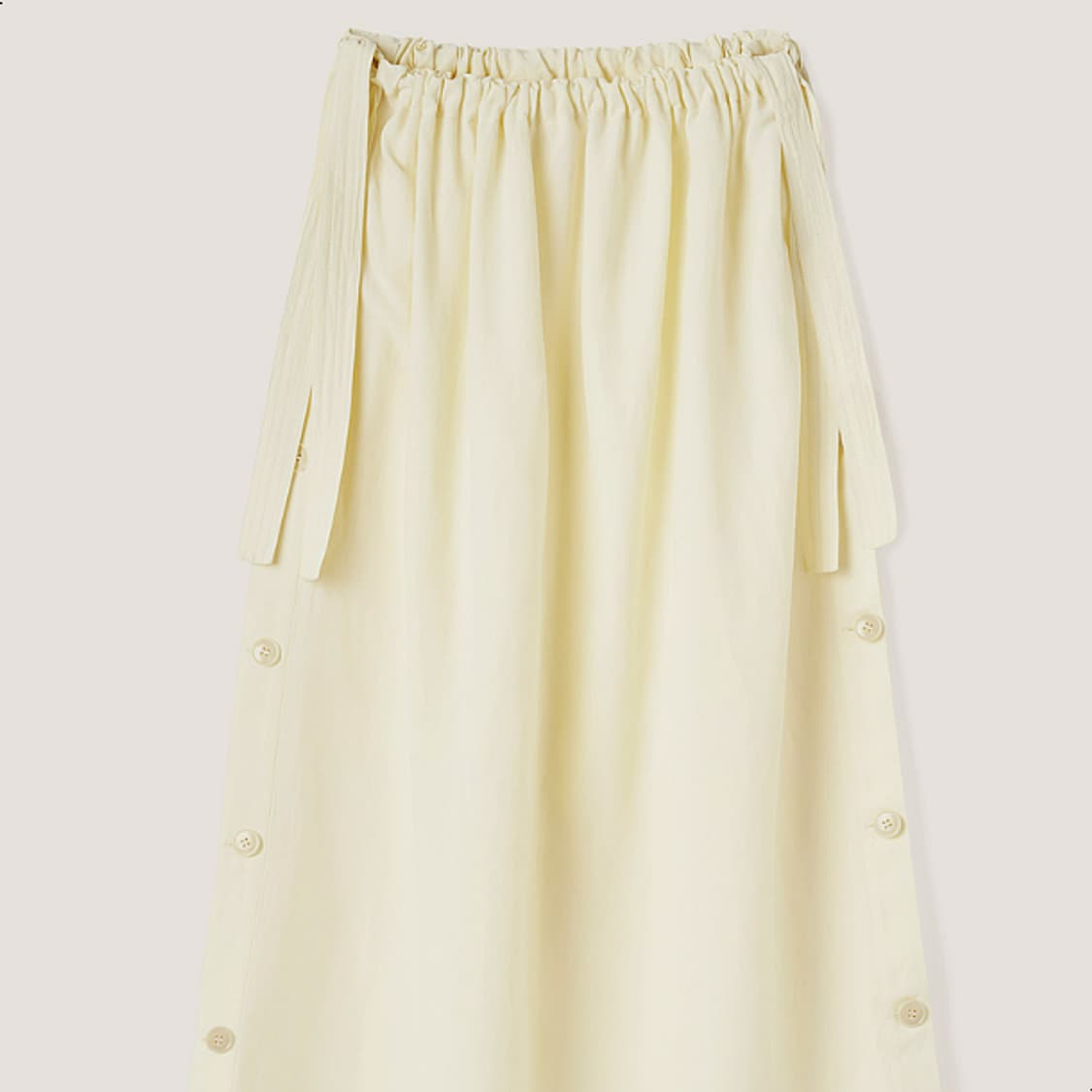 토템 사이드버튼 드로스트링 스커트 36 판매합니다 상품이미지3