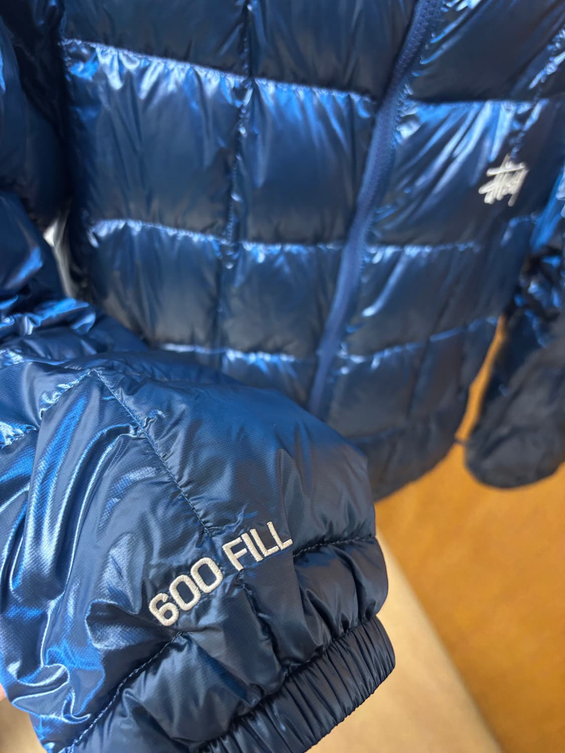 스투시 미드웨이트 퍼퍼 로얄 블루 경량패딩 상품이미지4