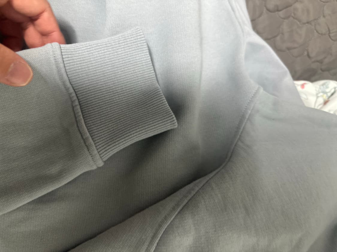 아미 맨투맨 스틸블루 XL 상품이미지4