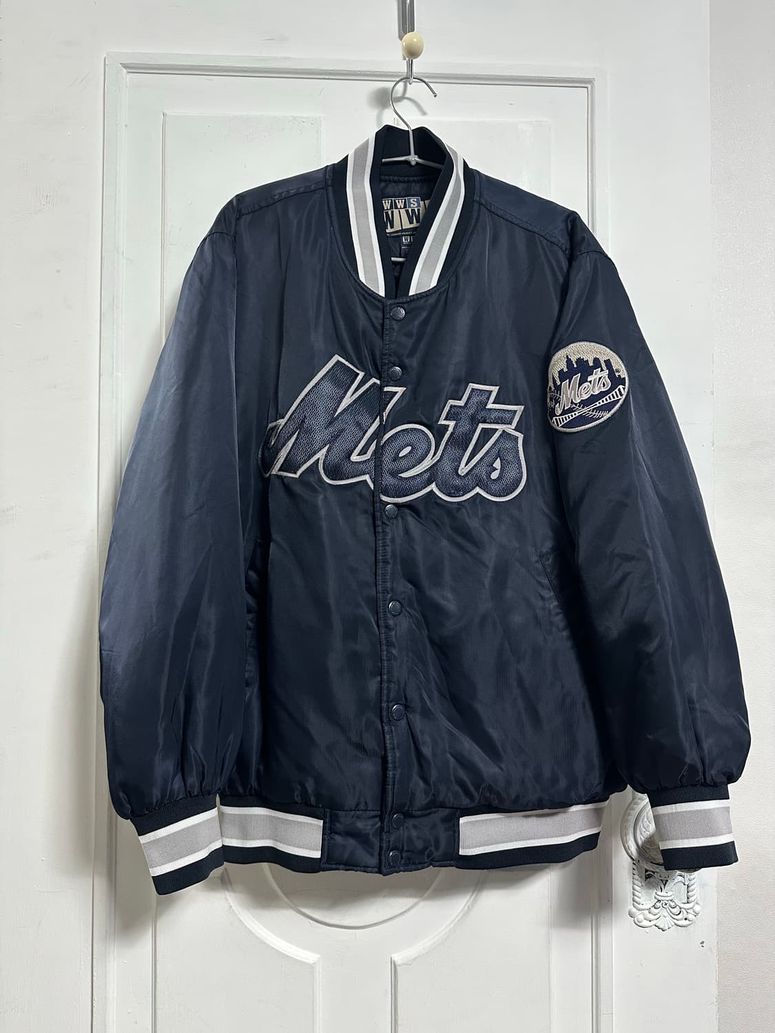 WWS 뉴욕메츠 바시티자켓 상품이미지1