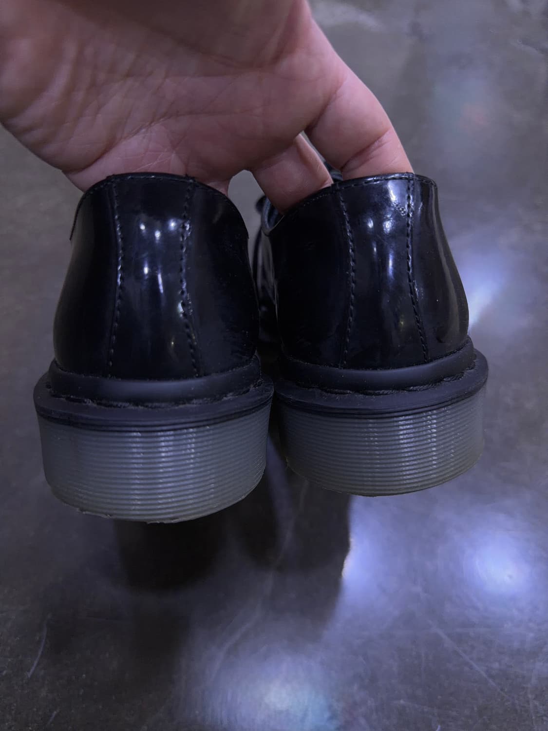 닥터마틴 듀프리 캐쥬얼 에나멜 더비슈즈 구두 250 상품이미지7