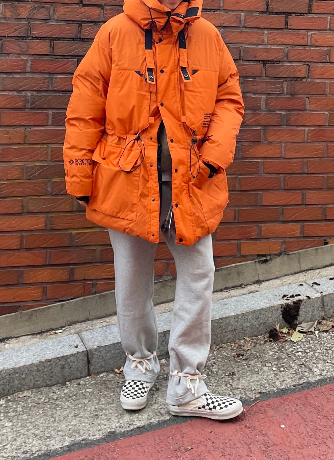 [M] 올리브드랩서비스 ods 밀레 아틱 파카 블랙 패딩 상품이미지2