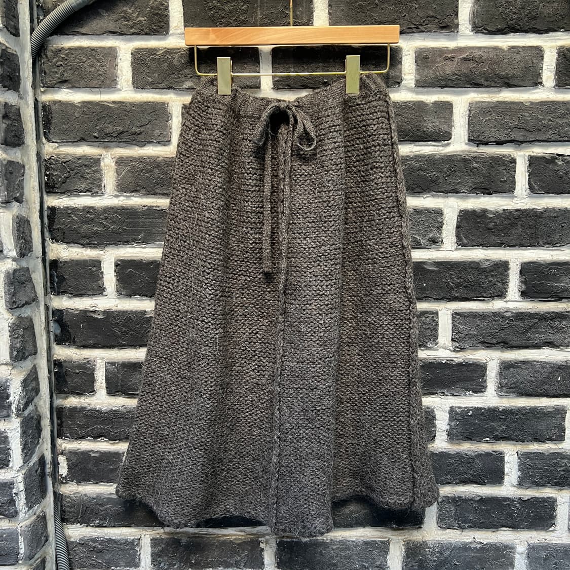 80s 꼼데가르송 니트 스커트 상품이미지1
