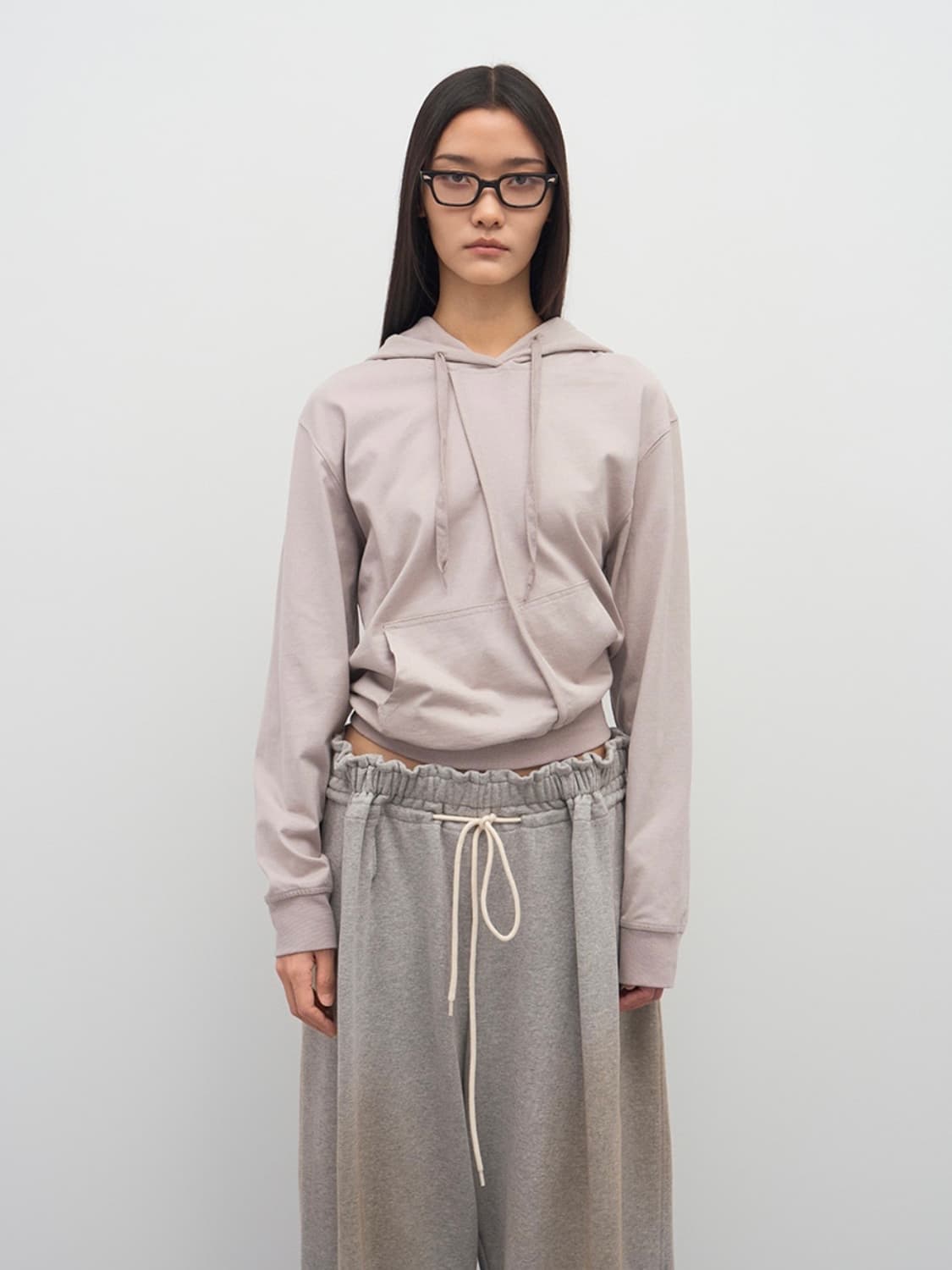 LCDC SEAM DETAIL SLIM HOODIE 상품이미지1
