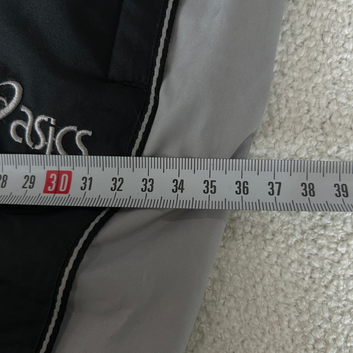 아식스 블랙 트레이닝복 세트 XL 상품이미지9