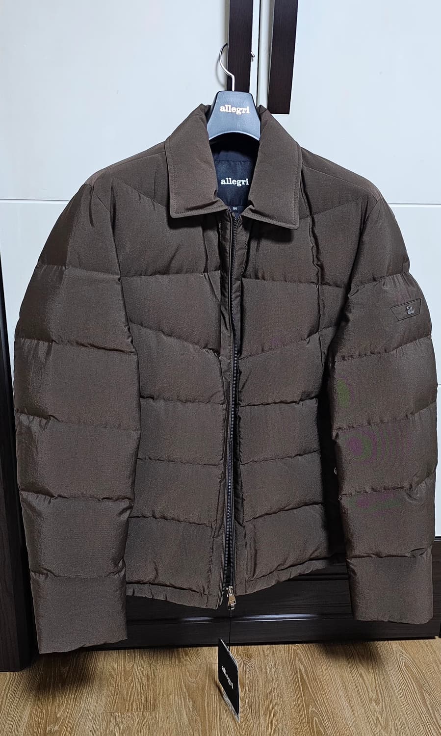 알레그리 구스패딩 브라운 54 (새상품) 상품이미지1