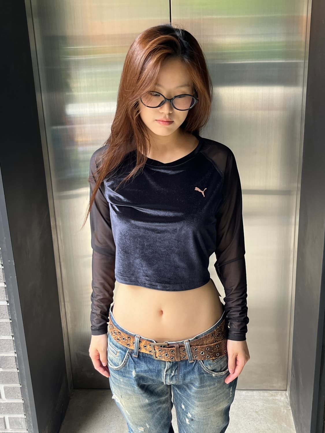 (Deadstock)Puma 퓨마 핑크 로고 탑 상품이미지3