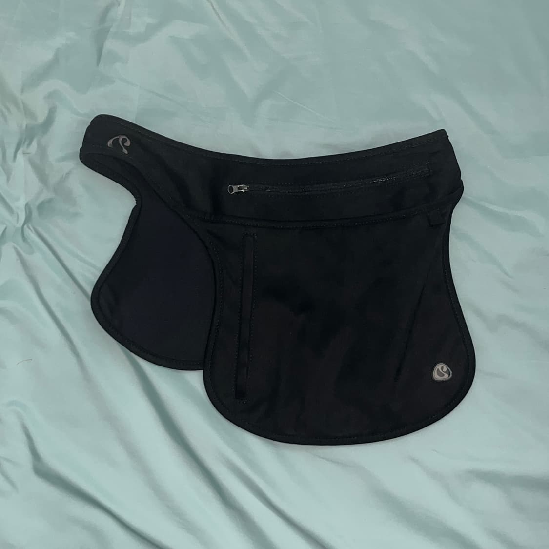 코이세이오 스웨이드 벨트백 블랙 상품이미지2