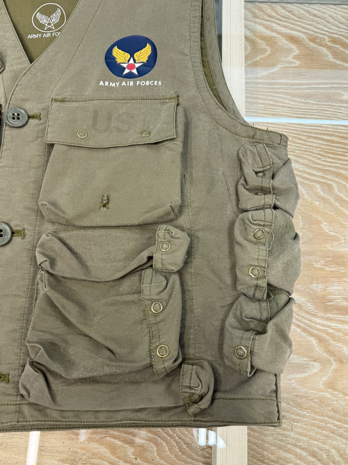 U.S Army U.S.A.A.F 타입 C-1 서바이벌 베스트 상품이미지4