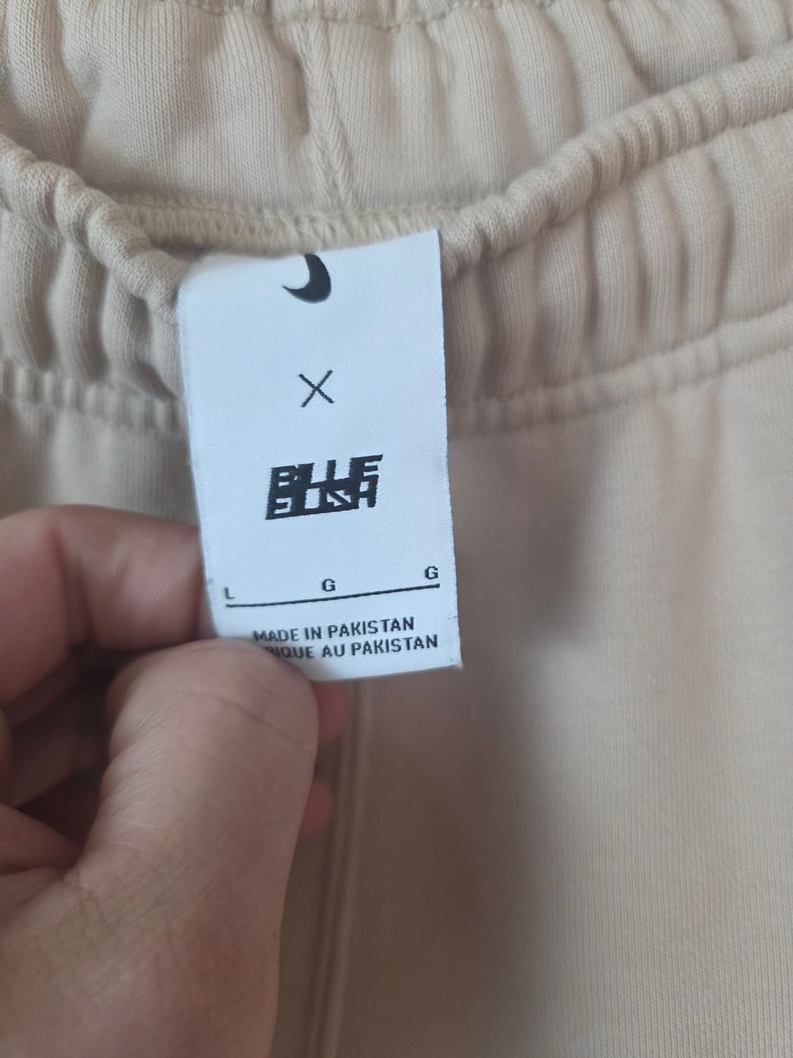 나이키 x 빌리 아일리시 NRG 플리스 팬츠 머쉬룸 - 아시아 상품이미지3