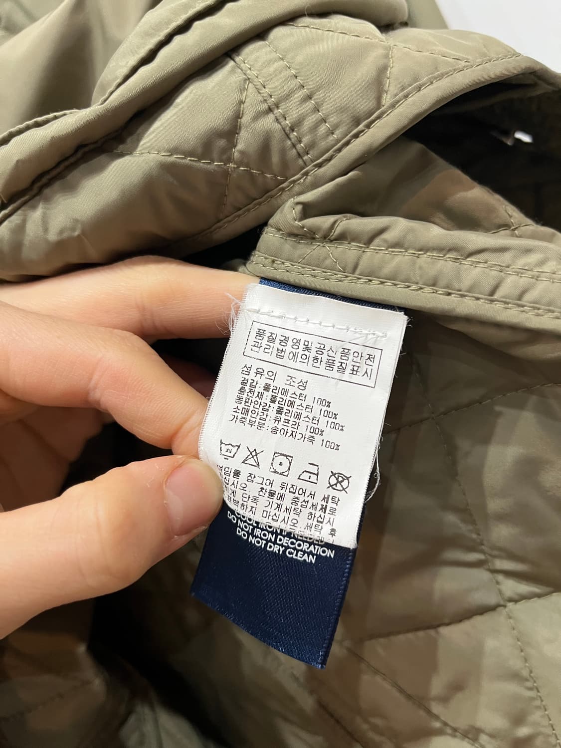 폴로 퀼팅 자켓 우먼즈 XS 상품이미지7