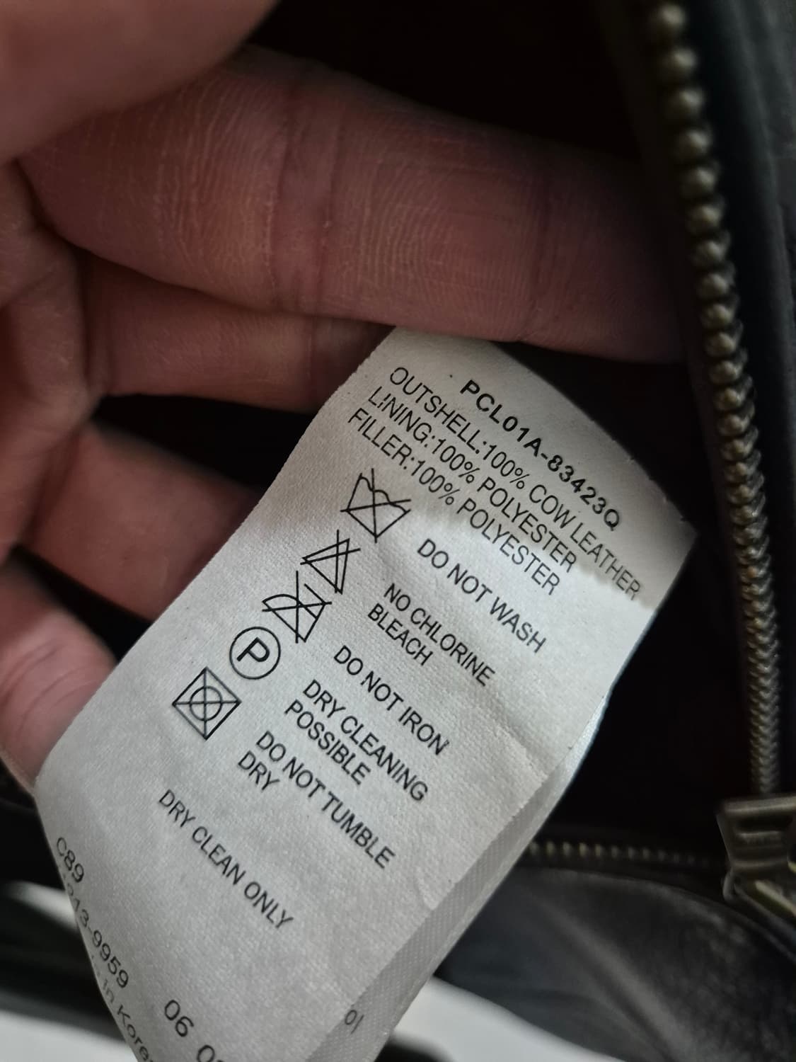 [100]리바이스 빈티지 가죽자켓 Men 상품이미지5