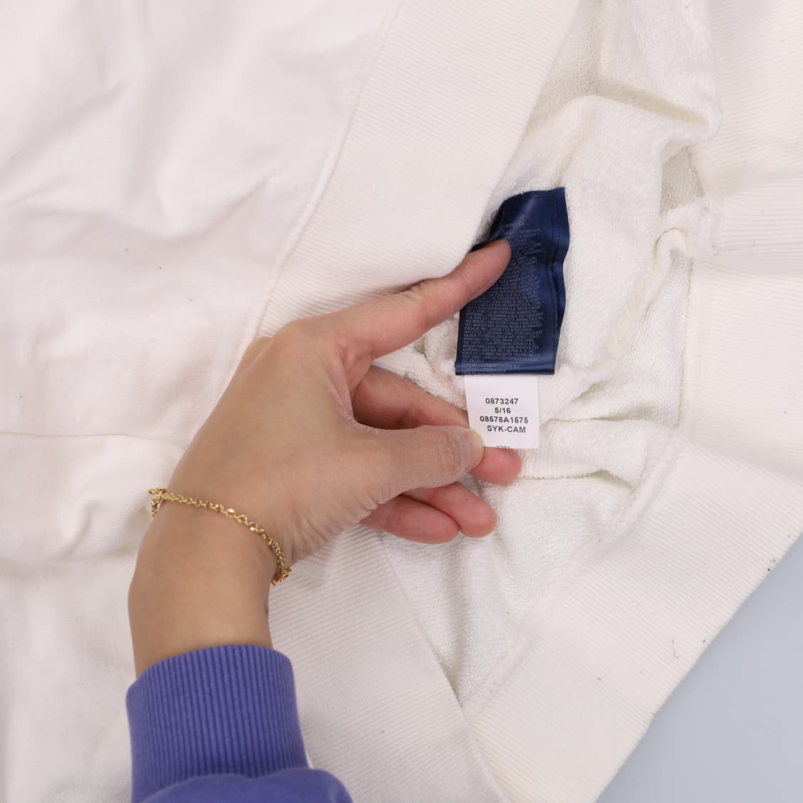 L 타미힐피거 스몰로고 맨투맨 0310H1 상품이미지5