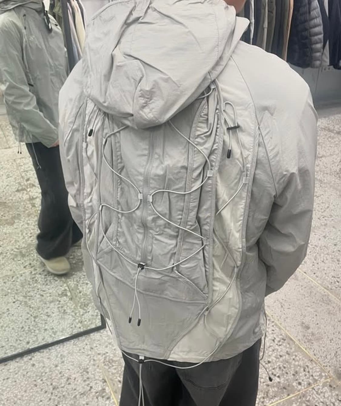 산산기어 백팩자켓 라이트그레이 상품이미지2