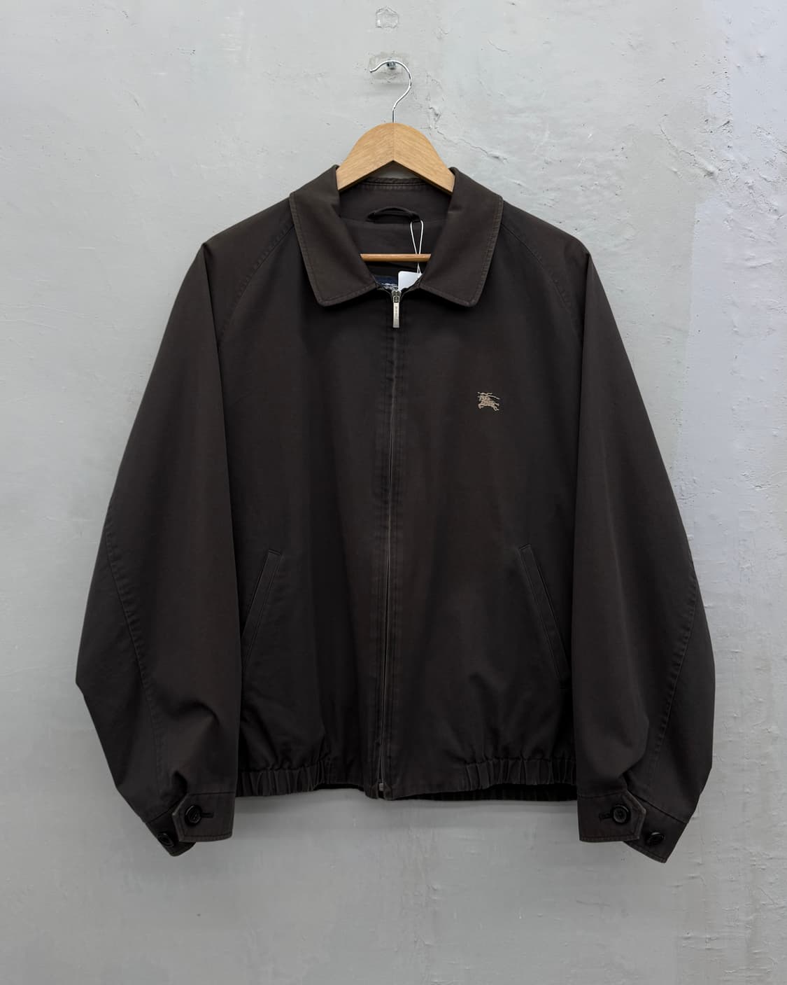 Burberry 00s 코튼쉘 블루종 자켓 상품이미지1