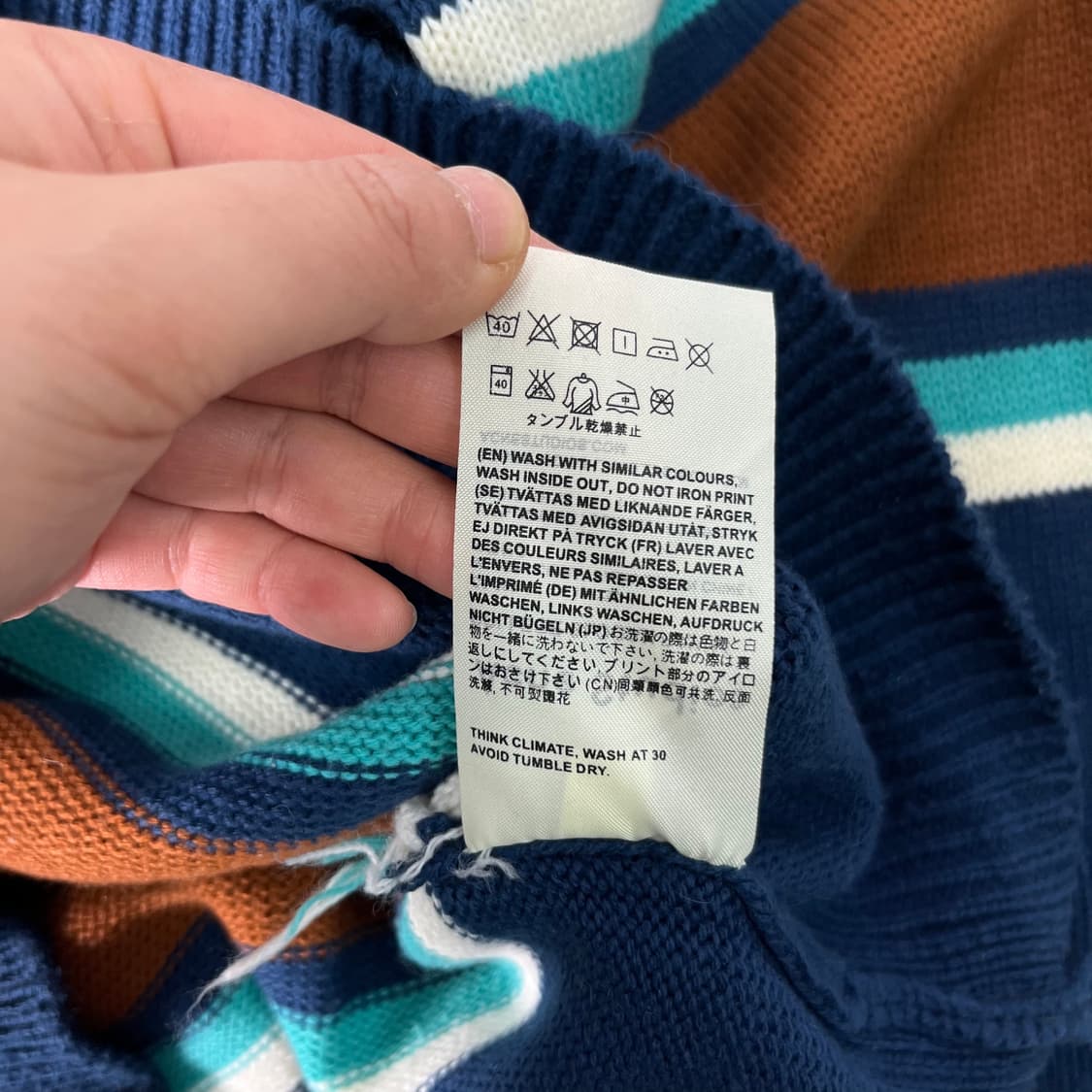 100 아크네 스튜디오 니마 페이스로고 스프라이트 니트 상품이미지5