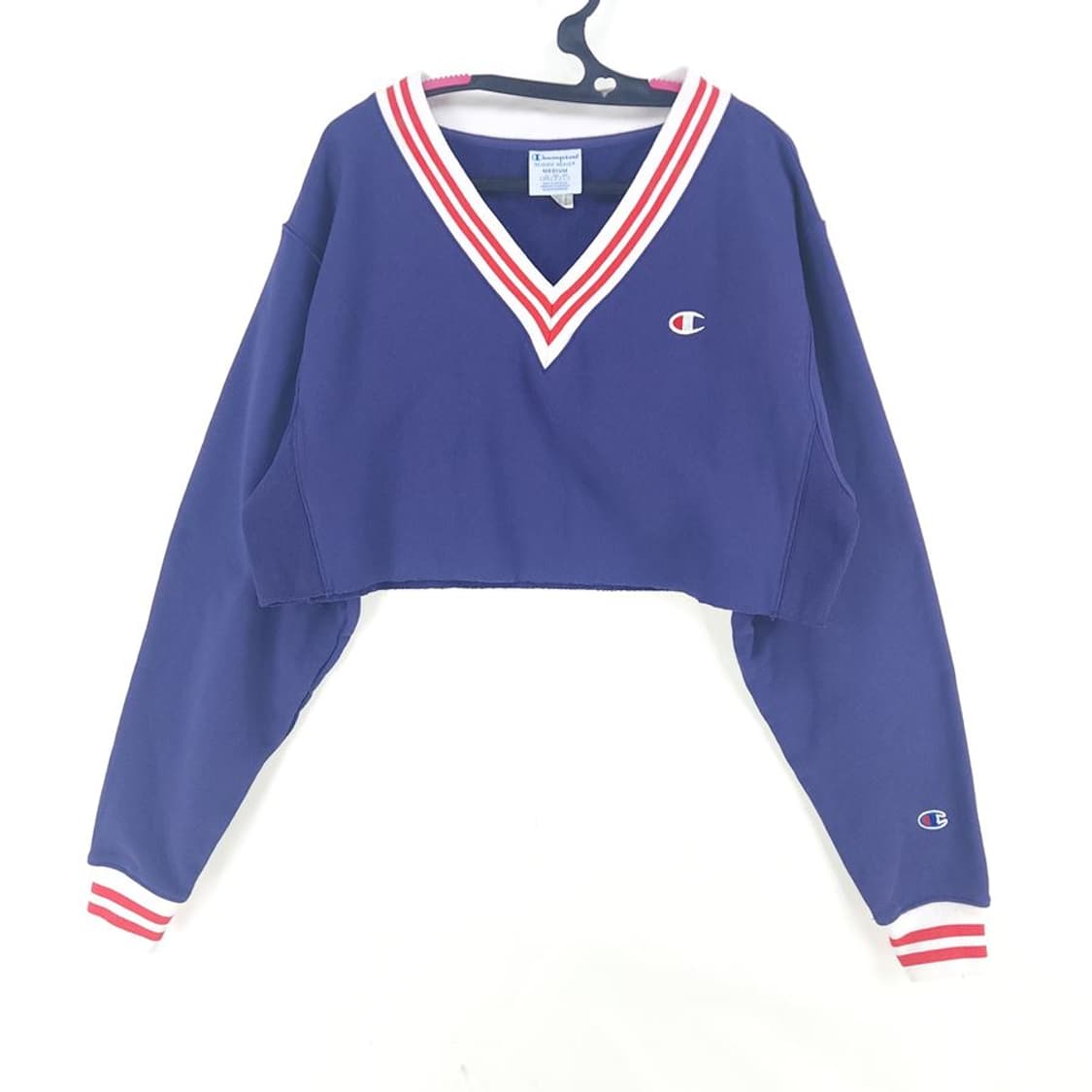 [여M]챔피온 리버스위브 퍼플 기모 스웻 세트[Y5C-236] 상품이미지2