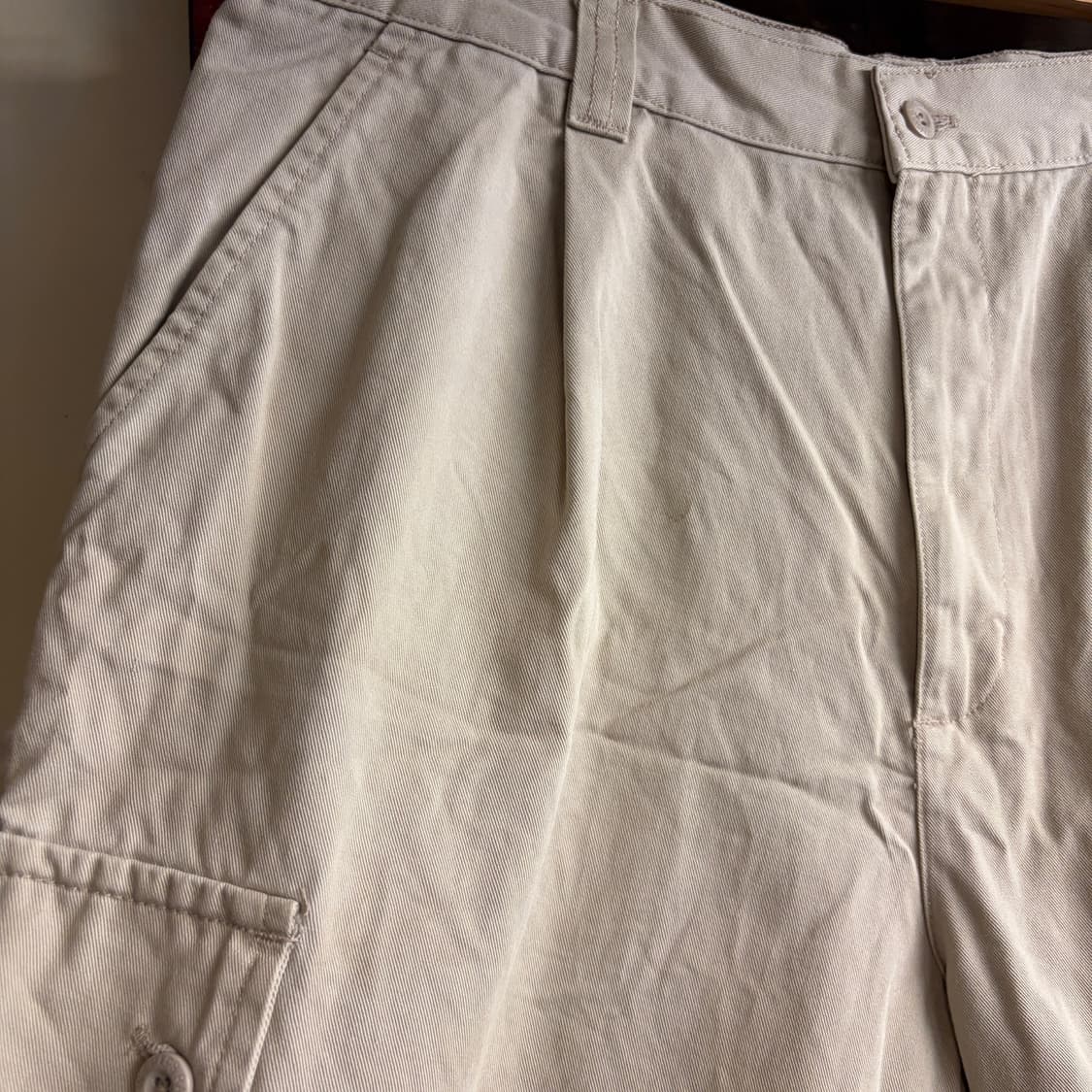 Chaps Cargo Shorts Khaki 36 Size 260506- 상품이미지2