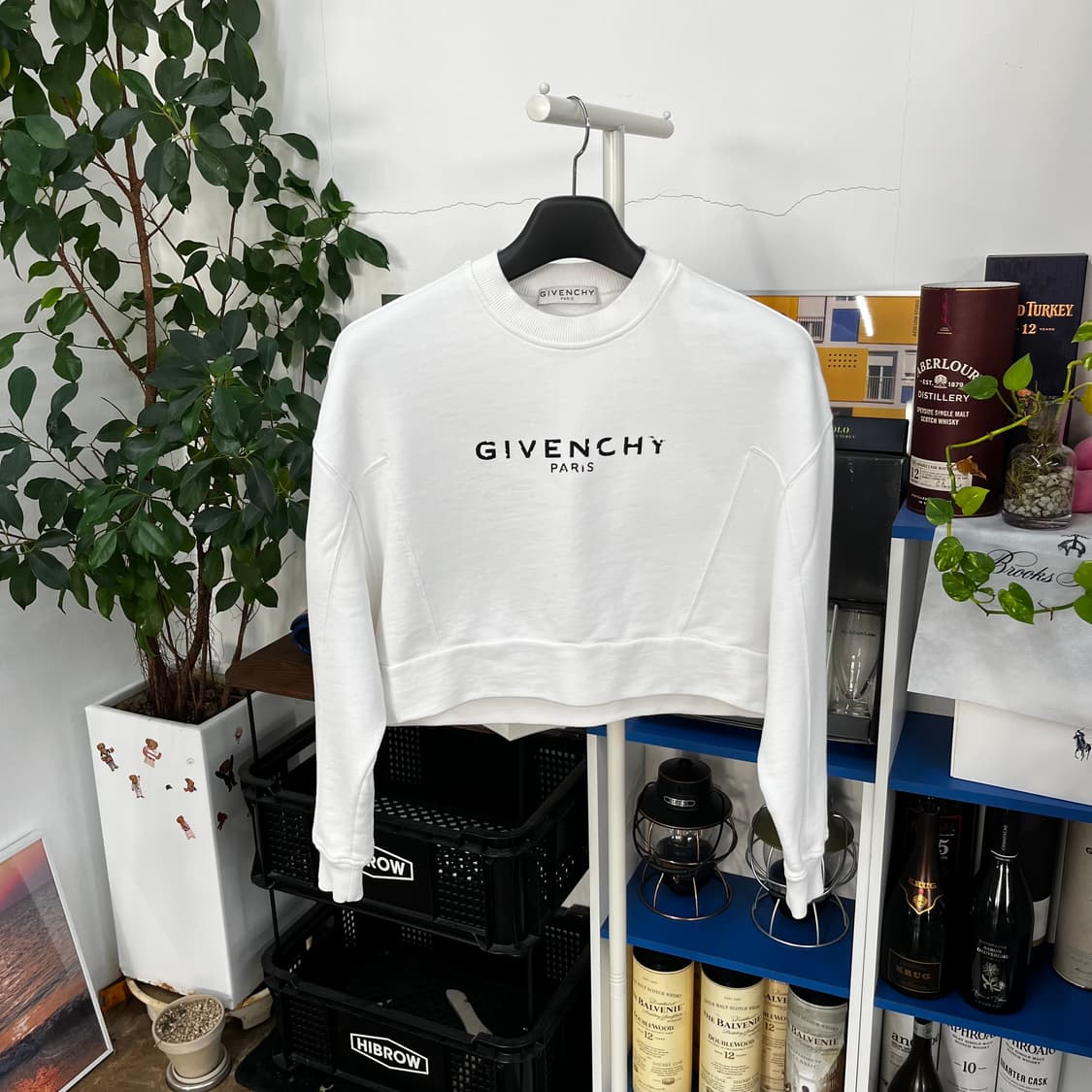 지방시 우먼 크롭 맨투맨 XS 상품이미지1